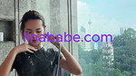 Shower Explicit Asian Girl Wears Thongs While Twerking Solo