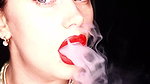 Smoking compilation & lipstick & lip fetish!