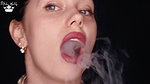 Smoking compilation & lipstick & lip fetish!