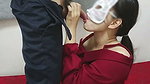 Thai Teacher-A female teacher sucks her student’s cock, her breasts are covered in cum