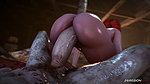 The Witcher Triss Vs Elder 3D Animation