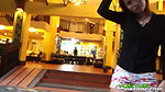 Thick booty thai girl runs the dick