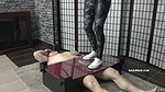 Amanda Trampling my Cock CBT