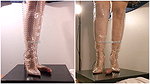 Amateur Bootjob in Spiked Boots 5