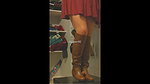 Amateur Cock Pumping Bootjob 6