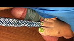 Asian Blackbelt Teaches Ex Ball Crushing Lesson for Cheating