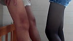 Asian beauty punishes guy in the balls