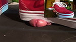 BBW COCK CRUSH IN RED VANS PT3