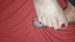 BBW Wife Tramples Cum out of Hubby 039 s Huge Cock after Finding him Jerking Off