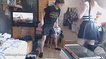 Ball Busting in over the knee black socks CandyToki Store