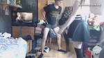 Ball Busting in over the knee black socks CandyToki Store