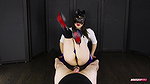 BallbustExtremeFemdom Footjob I Сhained His Balls and Got Full Control of His Dick Era