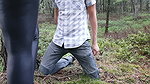 Ballbusting B in the Forest