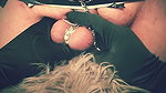 Ballbusting GF gives Painful Massage to the Balls for Fun