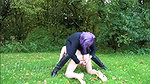 Ballbusting World PPV Lady Valeska Outdoor ballbusting Valeska vs the rambler Ballbusting13.