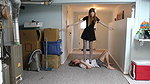Black White Blue all over Ballbusting Trampling