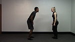 Black guy gets hit in the groin many times