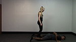 Black guy gets hit in the groin many times