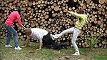 Dangerous Girls Sneaker Torture Im Wald ballbusting1k.