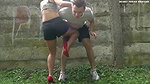 Deadly Female Fighters Ballbusting Compilation