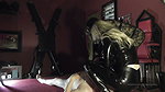 Domina Scarlet Ball Busting Game With Lotty