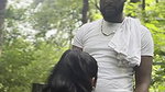 Brown NRI Girl Sucking And Standing Rough Sex With BBC Boyfriend In Wild
