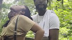 Brown NRI Girl Sucking And Standing Rough Sex With BBC Boyfriend In Wild