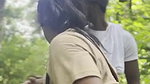 Brown NRI Girl Sucking And Standing Rough Sex With BBC Boyfriend In Wild