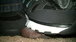 Girl tramples guy s dick with sneakers