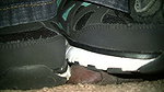 Girl tramples guy s dick with sneakers