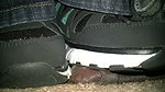 Girl tramples guy s dick with sneakers