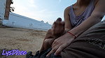 Intense Outdoor Wank and makes him Cum on a Ranch