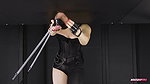 Milking Table Femdom Footjob Handjob Balls Stretching