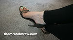 Mrs W Pretty Feet Cock Ball Busting