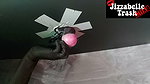 POV Gloved Ball Play Ballbusting