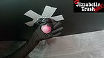 POV Gloved Ball Play Ballbusting