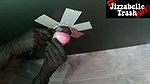 POV Gloved Ball Play Ballbusting
