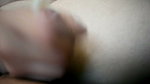 Part2 BBW Asian in Leather Skirt Boots makes Handjob to Slave the Balls in her Legs until Cum