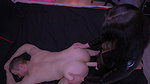 Prurient milf pegging her males and gets cumshot