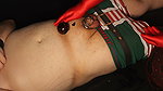 Santas Helper Gets Spanked and Ballbusted