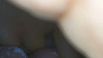 Sexy blonde gives ballbusting handjob bare feet