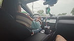 Slave Gets CBT and Dick used as Ashtray on Car Ride