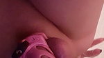 Subby Hubby getting his Ass Fucked while in Chastity