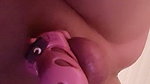 Subby Hubby getting his Ass Fucked while in Chastity