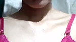 BEAUTIFUL SLIM MALLU GF STRIPPING SHOWING PERKY ROUND BOOBS & HAIRY PUSSY ~ 2 CLIPS 2 1