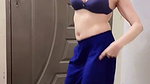 Desi Hot Girl Open Navel With Bra Showing Homely Sexy Tempting Dance 2
