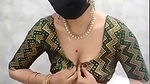 Indian Girl  Showing Her Curves And  Boobs