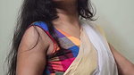 dusk beauty sexy navel in kerala saree 2 2