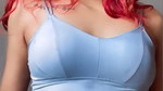 hot navel tatooed girl in grey bra 2 2