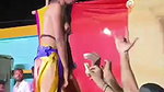 Village arkestra dancing girl without bra and suddenly someone come sucking squeezing (2)